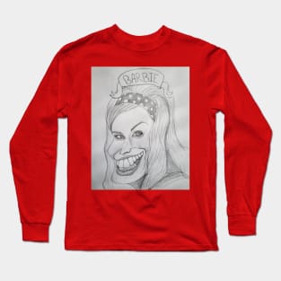 Pencil Barbie Long Sleeve T-Shirt